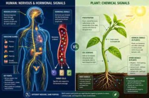 Class 10 Science Chapter 6: Control and Coordination 2 human nervous and hormones signal and plants image and information