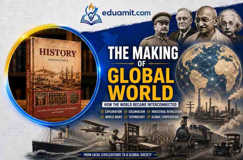 class 10 history: the making of global world ncert cover cbse exam