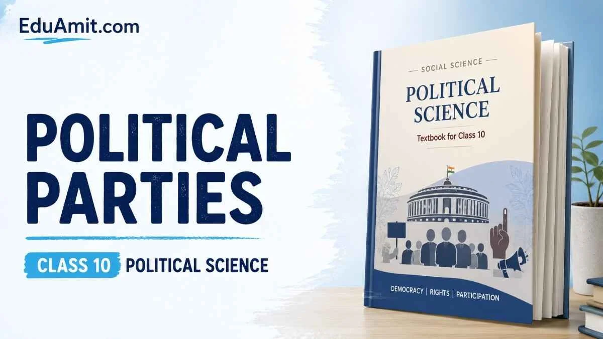 Political Parties Class 10 Political Science Thumbnail | EduAmit.com
